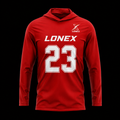 Custom Lonex Long Sleeve Hoodie Shooting Shirt
